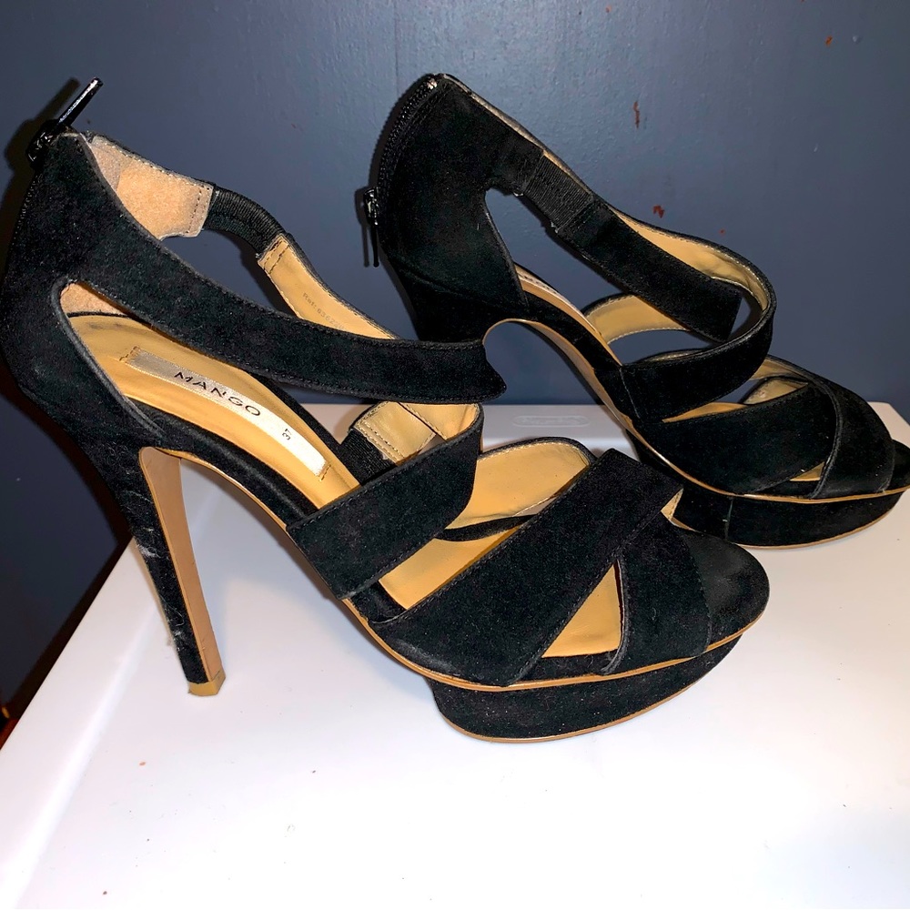 MANGO high heels black EUR 37 / US 6.5